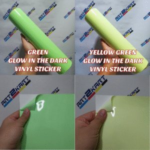 Glow in the Dark Vinyl Sticker - Ecosolvent inkjet printable